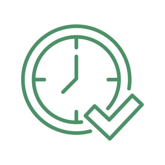 Icon gute Arbeistzeiten