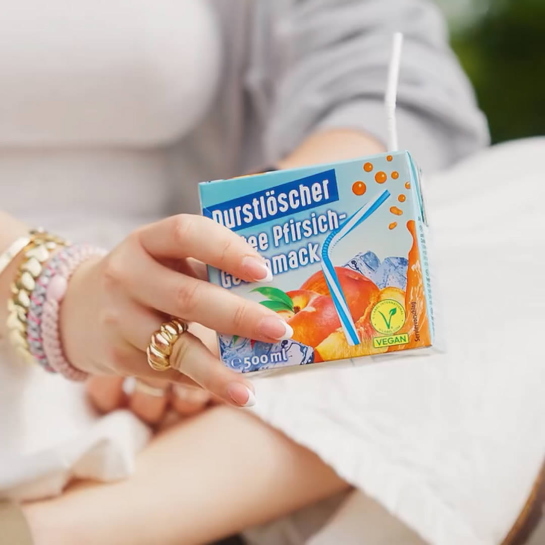 Durstlöscher Eistee Pfirsich