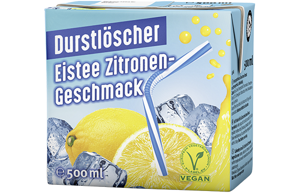Durstlöscher Eistee Zitronen-Geschmack