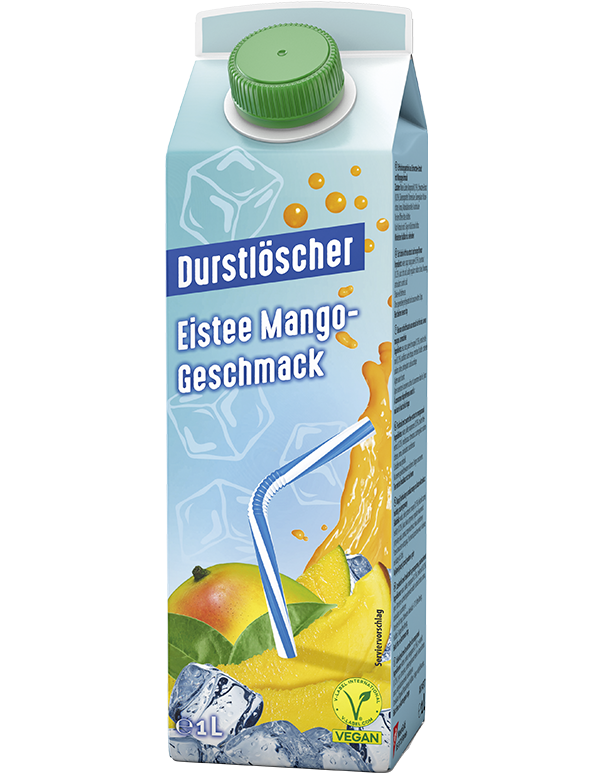 Durstlöscher Eistee Mango-Geschmack