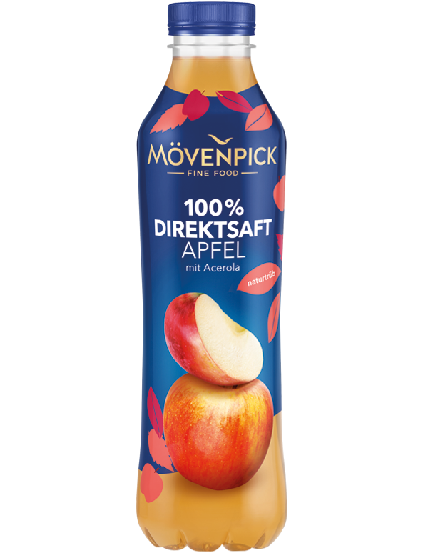 Mövenpick Naturtrüber Apfel-Direktsaft