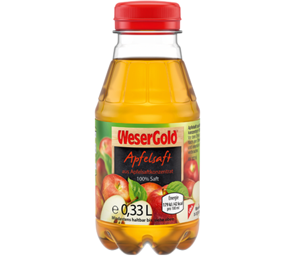 WeserGold Apfelsaft 