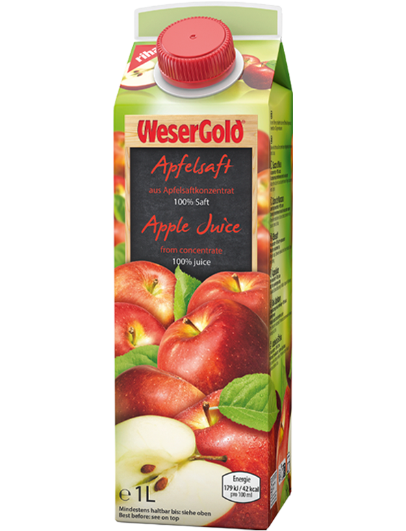 WeserGold Apfelsaft 