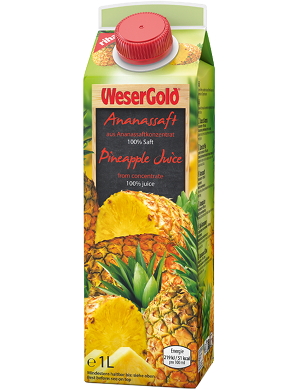 WeserGold Ananassaft