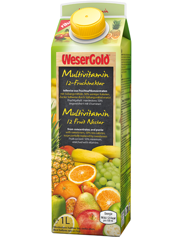 WeserGold Multi-Nektar mit Süßungsmitteln