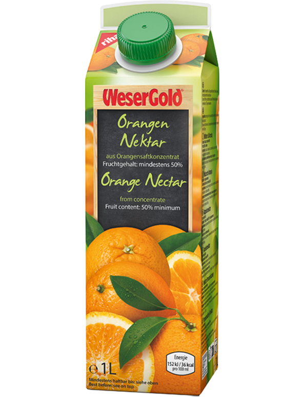 WeserGold Orangen-Nektar