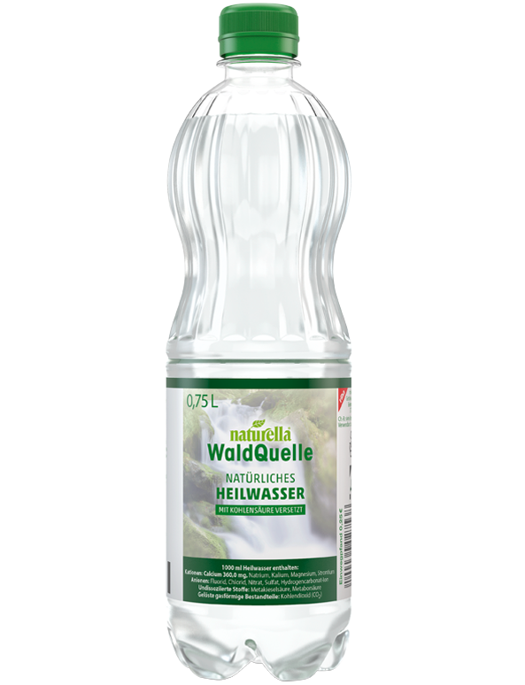 Heilwasser mit wenig Kohlensäure