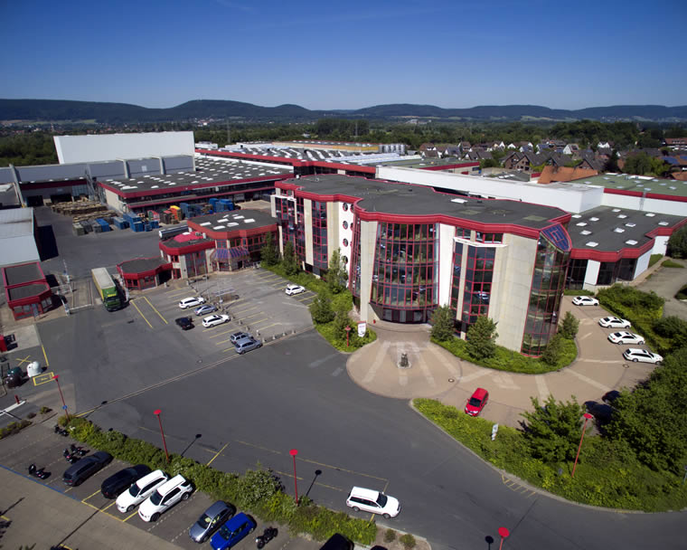 Standort Rinteln Vewaltung und Produktionsgebäude