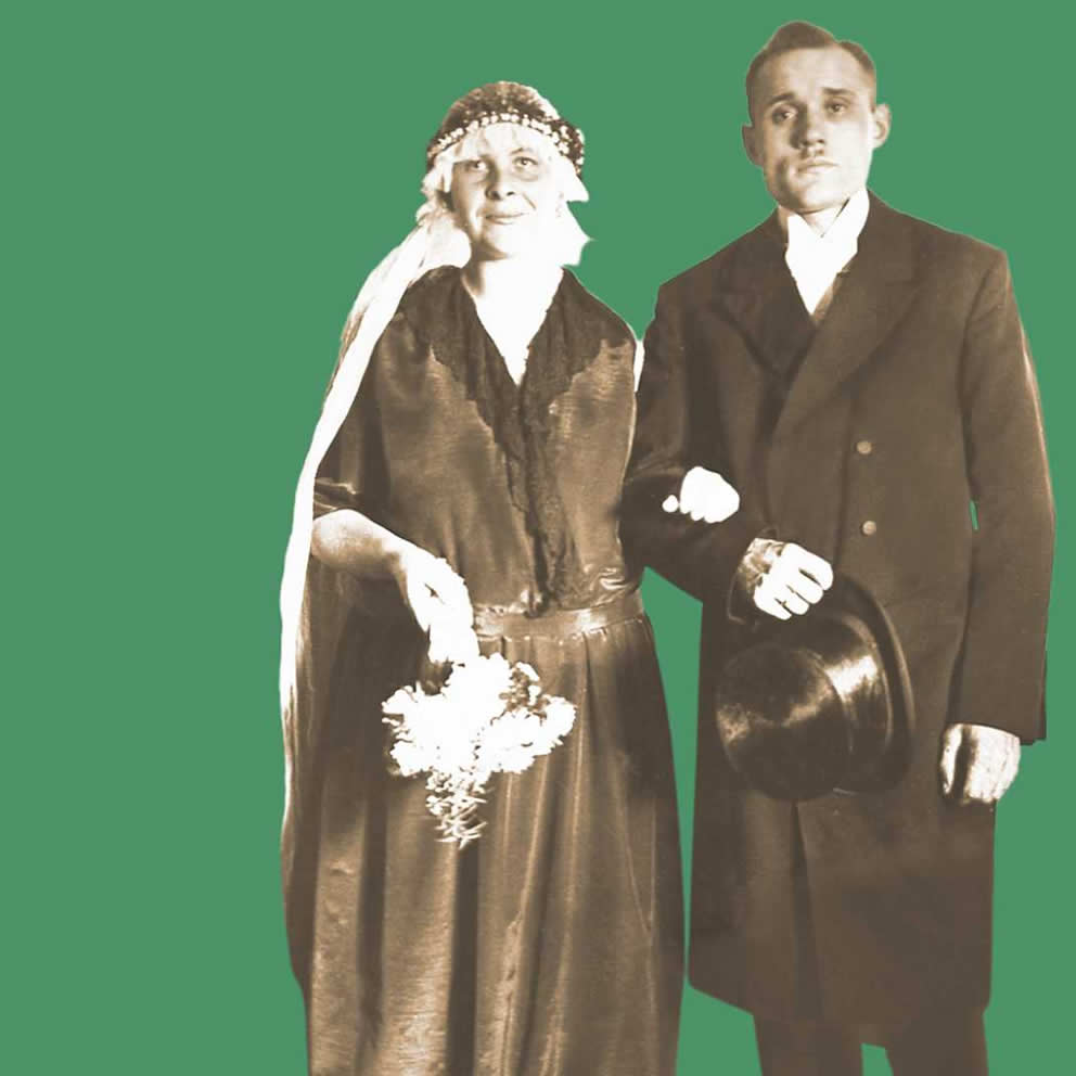 Hochzeitsfoto vom Gründer Richard Hartinger